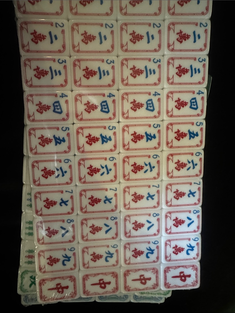 Mahjong Emerald (Unbranded) Tile Set - unopened - Picture 6 of 6